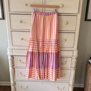 Anthropologie Dolan Colorful Striped Maxi Skirt EUC. Dry cleaned, smoke free.